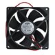 Вентилятор 92 х 92 х 25мм 12V BJC9225-B (2 дроти) 0.38A підшипник ковзання