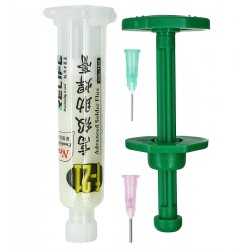 Флюс паста Relife F21, высокоактивная (без содержания галогенов), в шприце 10 мл