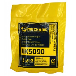 Салфетка из микрофибры Mechanic HK5090, для устранения пыли и отпечатков, 50 шт, 100*100 мм