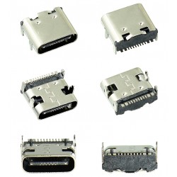 Коннектор зарядки, 12 pin, тип1, USB тип-C