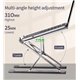Настольная подставка для ноутбука Laptop Stand N8 18inch Aluminum (18*28см)