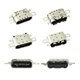 Конектор зарядки, 16 pin, тип2, USB тип-C