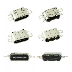 Конектор зарядки, 16 pin, тип2, USB тип-C