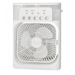 Вентилятор AIR COOLER FAN Mini с контейнером для льда (23 см) (белый)