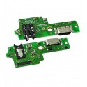Шлейф для ZTE Blade V60, Blade V60 Vita, конектора зарядки, з компонентами, High Copy, плата зарядки