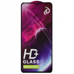 Захисне скло для Infinix Hot 10i, Smart 5 Pro (PR652B), Tecno Spark 7 (KF6n), сумісне з чохлами, Full Glue, чорний