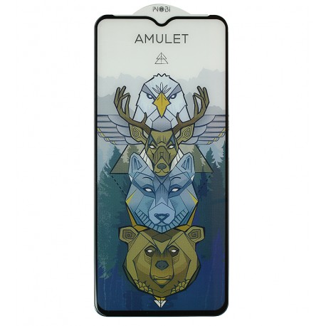 Защитное стекло iNobi Amulet для Oppo A78 5G, Realme C11, C25Y, C30s, C35, Anti-Static, Full Glue, черный Защитное стекло iNobi Amulet для Oppo A78 5G, Realme C11, C25Y, C30s, C35, Anti-Static, Full Glue, черный
