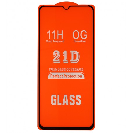 Захисне скло для Realme C30, C33, сумісне з чохлами, Full Glue, без упаковки, чорний Захисне скло для Realme C30, C33, сумісне з чохлами, Full Glue, без упаковки, чорний
