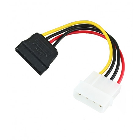 Кабель питания SATA - 4 pin Molex Cablexpert CC-SATA-PS, 150мм