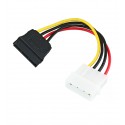 Кабель питания SATA - 4 pin Molex Cablexpert CC-SATA-PS, 150мм
