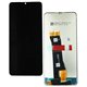 Дисплей для ZTE Blade V50 Vita, чорний, без рамки, оригінал (переклеєне скло)