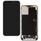 Дисплей для Apple iPhone 12 Pro Max, чорний, з рамкою, High Quality, (OLED)