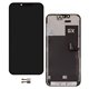 Дисплей для Apple iPhone 13 Pro, черный, с рамкой, High Quality, (OLED), GX OEM Hard