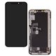 Дисплей для Apple iPhone XS, черный, с рамкой, High Quality, (AMOLED), GX OEM soft