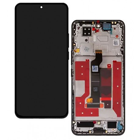 Дисплей для Huawei Honor 200, чорний, з рамкою, оригінал (PRC), ELI-AN00, ELI-NX9