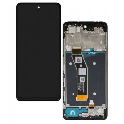 Дисплей для Motorola Moto G24, Moto G24 Power, чорний, з рамкою, оригінал (PRC), XT2423-1, XT2421-2, XT2421-3