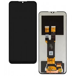 Дисплей для Nokia C22, C32, черный, без рамки, оригинал (переклеенное стекло) Дисплей для Nokia C22, C32, черный, без рамки, оригинал (переклеенное стекло)