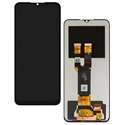 Дисплей для Nokia C22, C32, черный, без рамки, оригинал (переклеенное стекло)