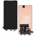 Дисплей для OnePlus 13R, Ace 5, Ace 5 Pro, чорний, без рамки, оригінал (PRC), CPH2645, CPH2691, CPH2647, PKR110, PKG110