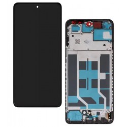 Дисплей для OnePlus Nord CE4 Lite, черный, с рамкой, оригинал (PRC)