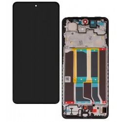 Дисплей для OnePlus Nord CE4, черный, с рамкой, оригинал (PRC), CPH2613