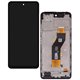 Дисплей для Tecno Spark 20 (KJ5), чорний, з рамкою, High Quality, FPC6525