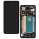 Дисплей для Xiaomi Poco F6 Pro, черный, с рамкой, оригинал (PRC), 23113RKC6G