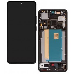 Дисплей для Xiaomi Poco F6 Pro, чорний, з рамкою, оригінал (PRC), 23113RKC6G