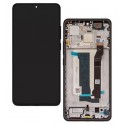 Дисплей для Xiaomi Poco X7 Pro, чорний, з рамкою, оригінал (PRC), 2412DPC0AG, 2412DPC0AI