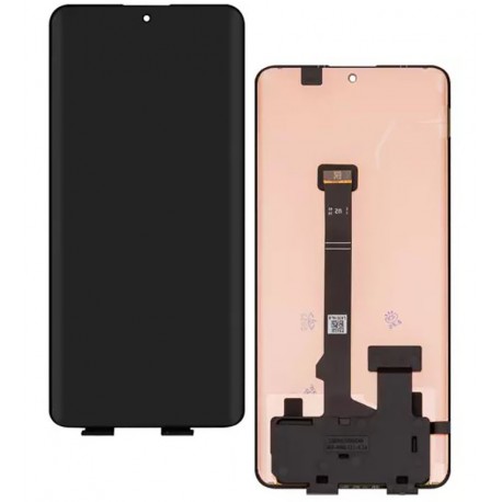 Дисплей для Xiaomi Poco X7, Redmi Note 14 Pro 5G, Redmi Note 14 Pro Plus 5G, черный, без рамки, оригинал (PRC), 24095PCADG, 24090RA29G, 24115RA8EG