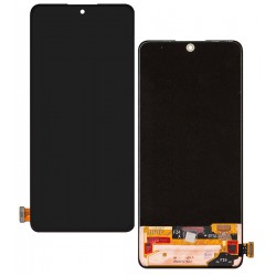 Дисплей для Xiaomi Redmi Note 14 4G, Redmi Note 14 5G, чорний, без рамки, оригінал (PRC), 159.6mm, 24117RN76G, 24117RN76O, 24094RAD4G