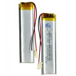 Аккумулятор 852080Р, 85 мм, 20 мм, 8,0 мм, Li-ion, 3,7 В, 1800 мАч, с контроллером Аккумулятор 852080Р, 85 мм, 20 мм, 8,0 мм, Li-ion, 3,7 В, 1800 мАч, с контроллером