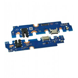 Шлейф для Samsung X110 Galaxy Tab A9 8.7, коннектора зарядки, с компонентами, Original (PRC), плата зарядки