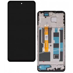 Дисплей для Realme 13 5G, чорний, з рамкою, оригінал (PRC), RMX3951, DI0672BI08