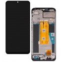 Дисплей для Realme C61, чорний, з рамкою, оригінал (PRC), RMX3939, RMX3930