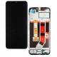 Дисплей для Oppo A38, черный, с рамкой, оригинал (PRC), CPH2579, HTF066H015-FPC-A1