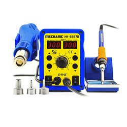 Паяльная станция термовоздушная Mechanic HK-8587D, турбинная Паяльная станция термовоздушная Mechanic HK-8587D, турбинная