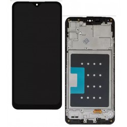 Дисплей для Samsung A165 Galaxy A16, черный, с рамкой, China Quality, (TFT)