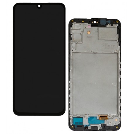 Дисплей для Samsung A166 Galaxy A16 5G, черный, с рамкой, High Quality, (OLED)