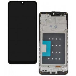 Дисплей для Samsung A166 Galaxy A16 5G, черный, с рамкой, China Quality, (TFT)