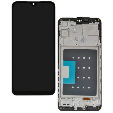 Дисплей для Samsung A166 Galaxy A16 5G, черный, с рамкой, China Quality, (TFT)