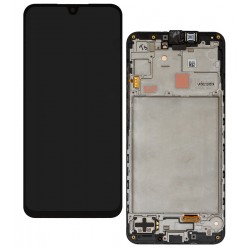 Дисплей для Samsung A166 Galaxy A16 5G, черный, с рамкой, оригинал (PRC)