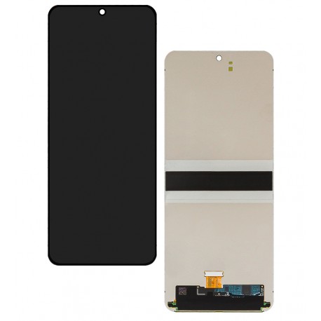 Дисплей для Samsung F731 Galaxy Z Flip5, черный, без рамки, оригинал (переклеенное стекло) Дисплей для Samsung F731 Galaxy Z Flip5, черный, без рамки, оригинал (переклеенное стекло)