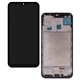 Дисплей для Samsung M156 Galaxy M15, черный, с рамкой, High Quality, (OLED)
