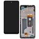 Дисплей для ZTE Nubia Music (Z2353), чорний, з рамкою, оригінал (PRC), 15-3240A-14681-51