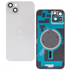 Задняя панель корпуса для Apple iPhone 14 Plus, белый, со стеклом камеры, High Quality, Starlight
