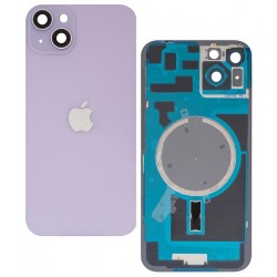 Задняя панель корпуса для Apple iPhone 14 Plus, фиолетовый, со стеклом камеры, High Quality, Purple