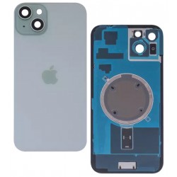 Задняя панель корпуса для Apple iPhone 15 Plus, зеленый, со стеклом камеры, High Quality