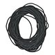 Кабель в силиконовой изоляции 28AWG, 0,08 мм², 1 м, черный, UL3135