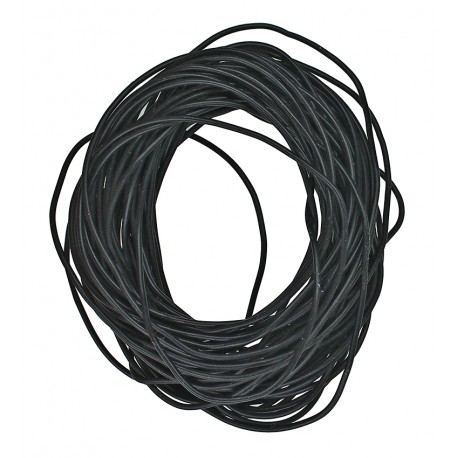 Кабель в силиконовой изоляции 28AWG, 0,08 мм², 1 м, черный, UL3135